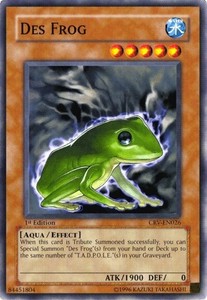 Des Frog - CRV-EN026 - Common - Unlimited Edition x3 - Near Mint