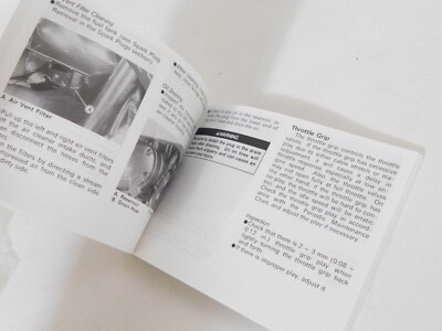 1 NEW 1998 Kawasaki Ninja ZX-6 ZX600-E6 Owners Manual Book OEM