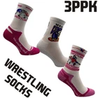 Wrestling Socks BERKNER 3PPK Training Unisex Cotton Ringersocken Sports Socks