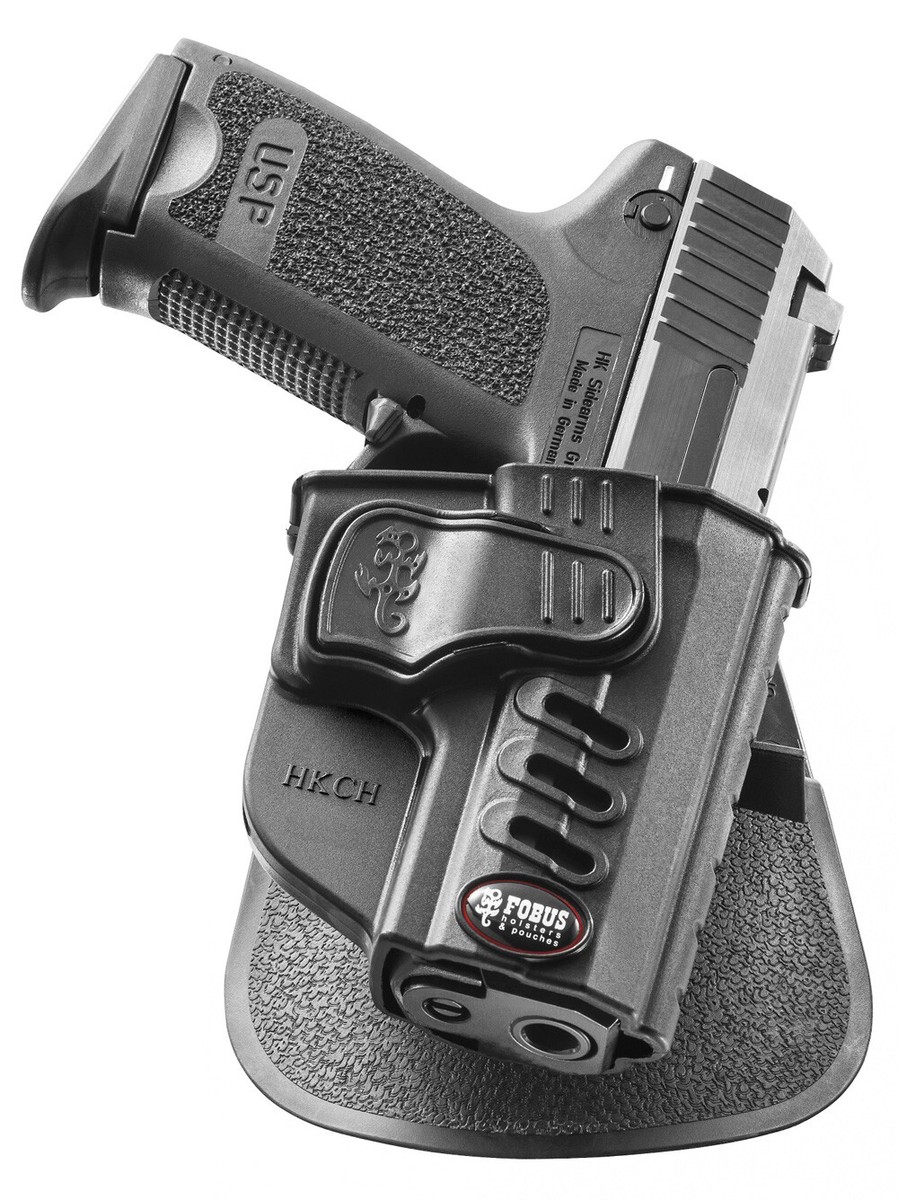 Fobus Evolution Paddle Holster For H&K USP 45 Full Size & Tactical - Right Hand, Lightweight & Durable - View #4