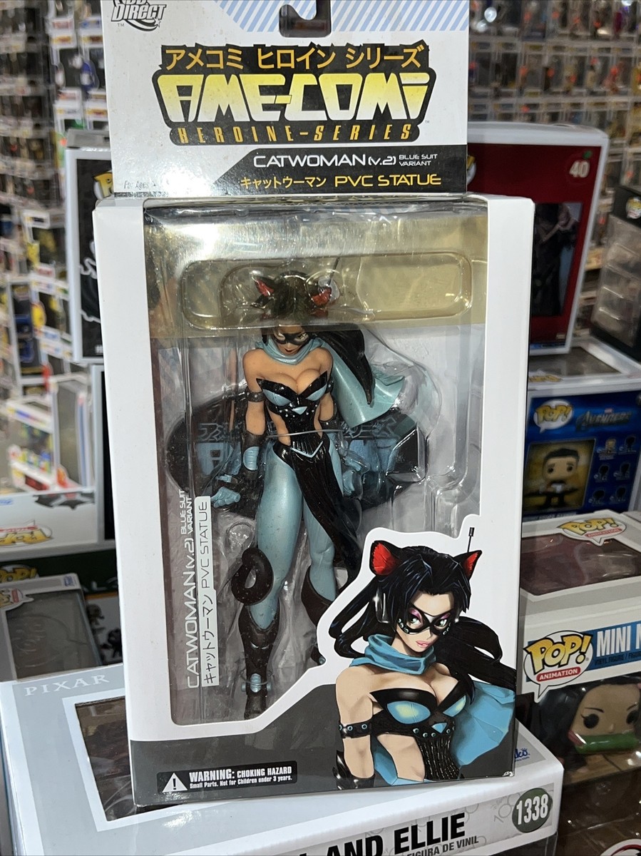 2010 DC Direct Ame-Comi Heroine Series Catwoman V.2 Blue