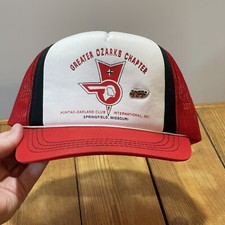 Pontiac Oakland Car Club Vintage Snapback Tru...