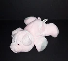 11" Commonwealth 2002 Pink Pig Piggy Plush Grey Feet Ears Soft Stuffed Animal