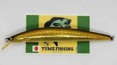 #ad #ad RYOBI SEA ELITE 140F Gold 140mm 19g Floating Minnow Hand Made Wood Lure Used $14.88