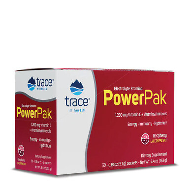 Trace Minerals Electrolyte Stamina Power Pak Raspberry 30 Beutel