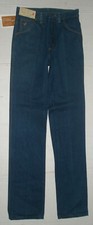 VTG NWT 1970's WRANGLER STUDENT STILETTO STRAIGHT LEG BLUE JEANS 26X32 NEW