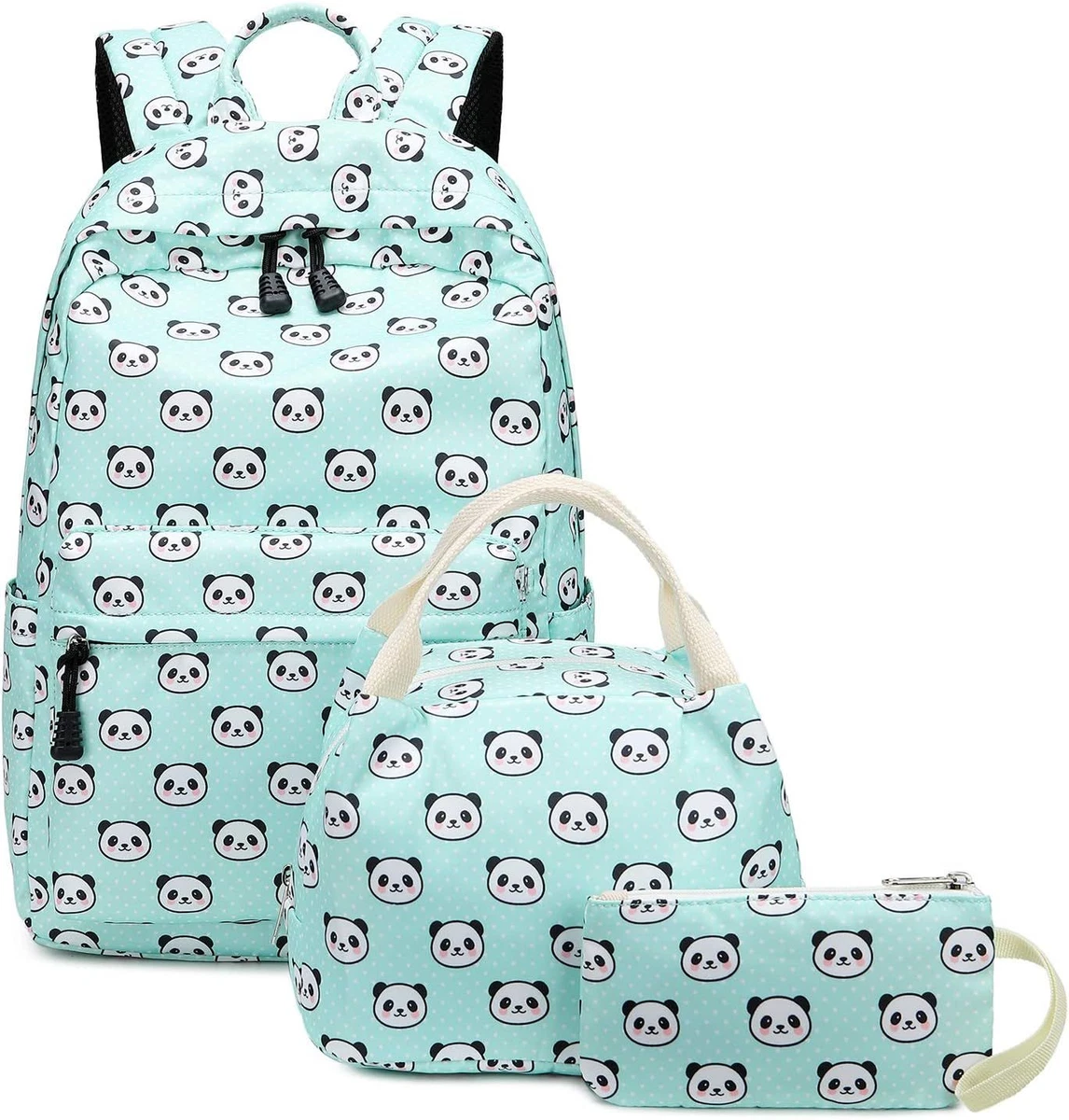 Girls top panda backpack