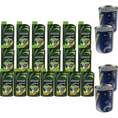 19L Engine Oil FANFARO GSX 50 20W-50 4x MANNOL Motor Doctor ADDITIVE