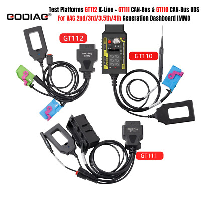 GODIAG GT110& GT111& GT112 K-Line IMMO Key Test Platform For VAG 2nd/3rd/3.5/4th