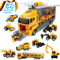 Coolplay Lkw Spielzeug Auto Set Autotransporter Spielzeug Baustelle Bagger Spiel