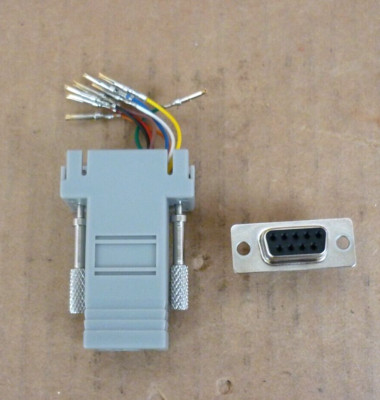 Techcraft Adapter P/N DB9F/RJ45