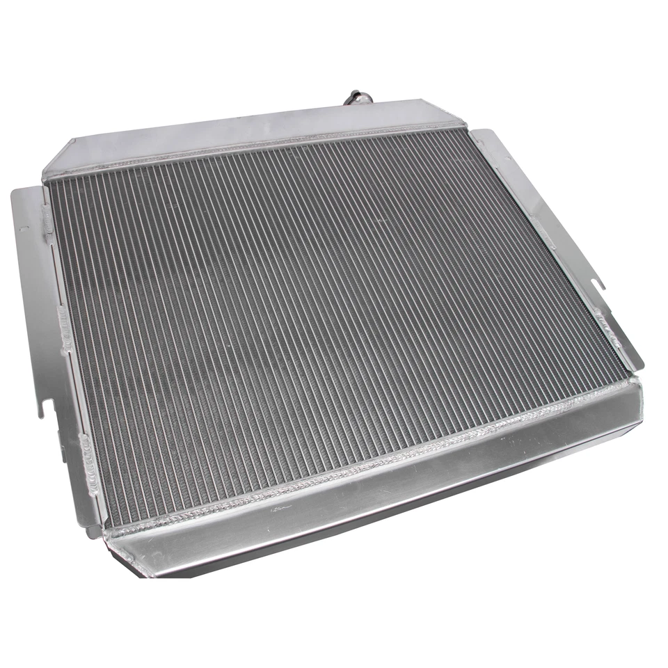 Aluminum 3 Core Radiator Fit 1975-1988 Ford E-350 Econoline Club Wagon 7.5L V8 Foto 3 de 4