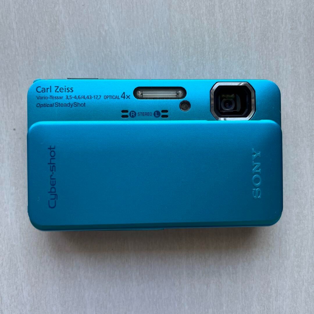 SONY Cyber-shot DSC-TX10 ソニーデジカメ 青 Amazon | SONY デジタルカメラ Cybershot TX10 1620万画素CMOS