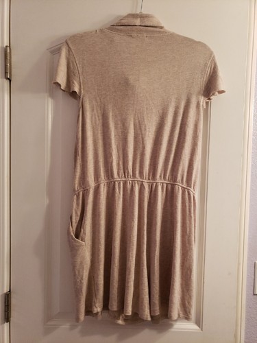 Kensie Knit Romper Jumpsuits Loungewear Large Beige - Picture 2 of 2