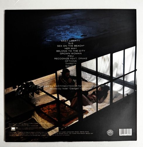 PARTYNEXTDOOR signed (PARTYNEXTDOOR TWO) Album Vinyl LP RECORD w/COA PSA AO78812 - Picture 4 of 4