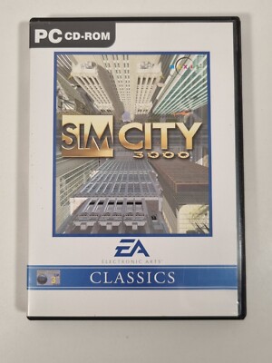 Sim City 3000 EA Electronic Arts Classics PC CD-ROM Videospiel Disc komplett