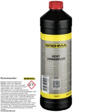 BREHMA Rostumwandler 1l 1000ml Rostentferner Rostkonverter Rostschutz Roststopp
