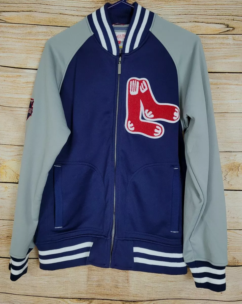 Baseball jacket deals red sox
