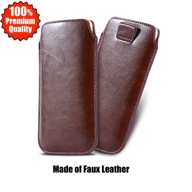 Leather Sleeve Pull Tab Pouch Case For Iphone 12 11 Pro Max Mini Xr X Plus 8 7 6 Ebay