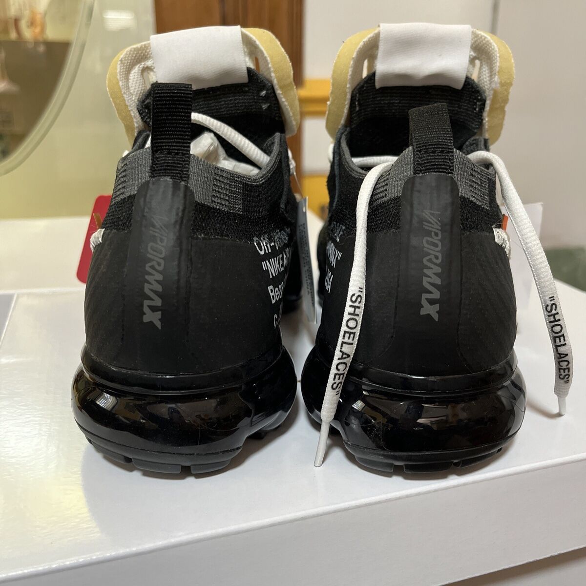Size 7 - Nike Air VaporMax x OFF-WHITE The Ten 2017 | eBay Size 7 - Nike Air VaporMax x OFF-WHITE The Ten 2017 | eBay