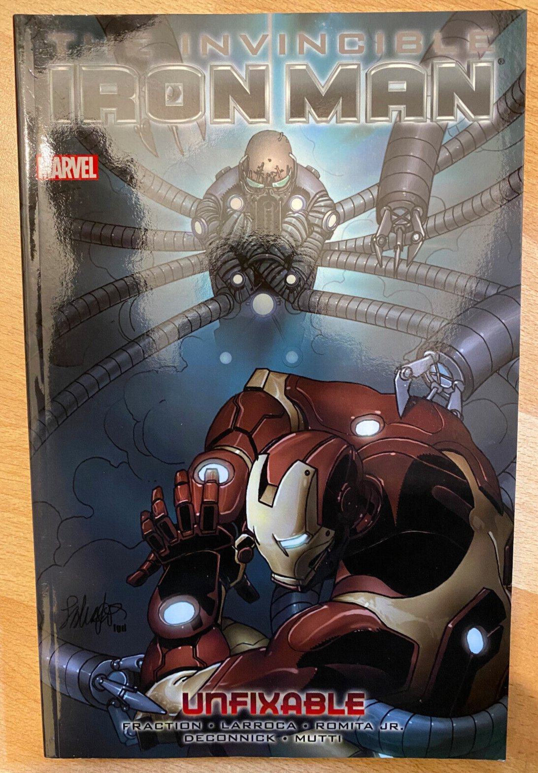 Invincible Iron Man Unfixable Paperback TPB Graphic Novel Marvel Comics Fraction