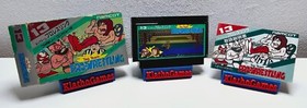NES / Famicom - Tag Team Pro Wrestling GIAPPONE con scatola originale + ann.  X195