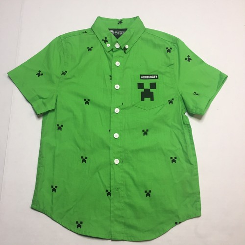 Button Down Short Sleeve Shirt Youth 
