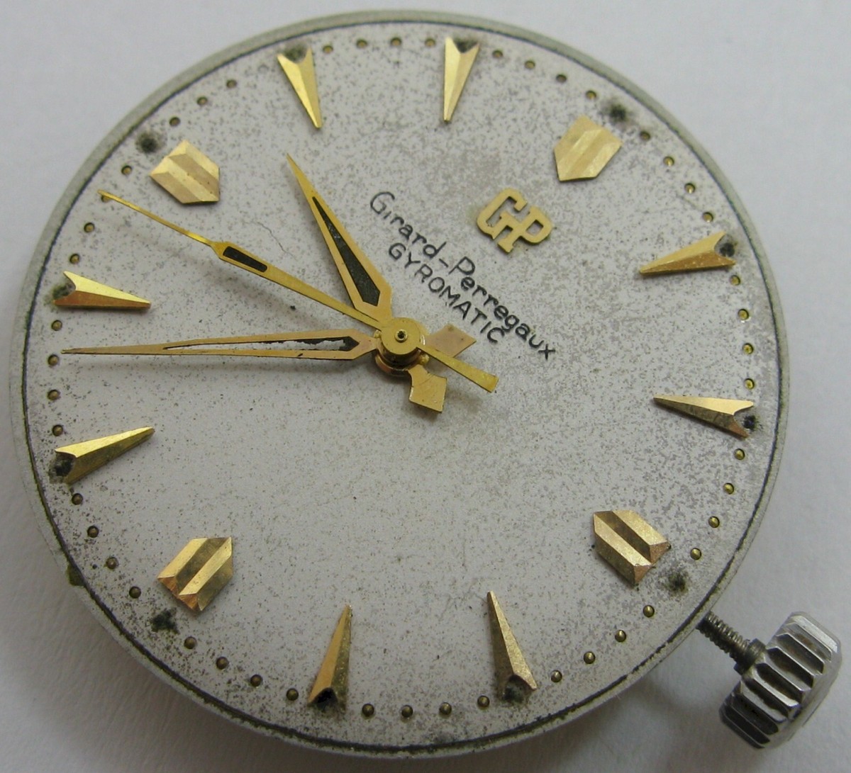 Girard Perregaux 21 19  17 jewels Gyromatic watch movement for
