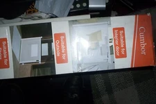 CUMBOR-2 Pack- 55 inch White Retractable Safety Gate- Brand New in box