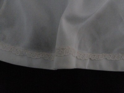 Combinaison Vintage Dentelle Blanche Taille 46 - Réf. G3009, Bon état