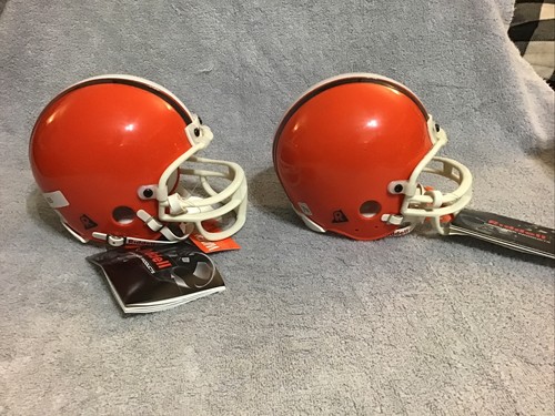 TIM COUCH #2 Autographed Cleveland BROWNS Riddell Mini Helmet Lot x2 - Picture 5 of 8