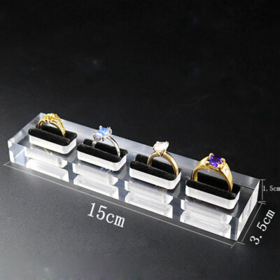 Ring Show Rack Acrylic Rings Display Rack Show Stand Jewelry Store Retail Shop Display ...