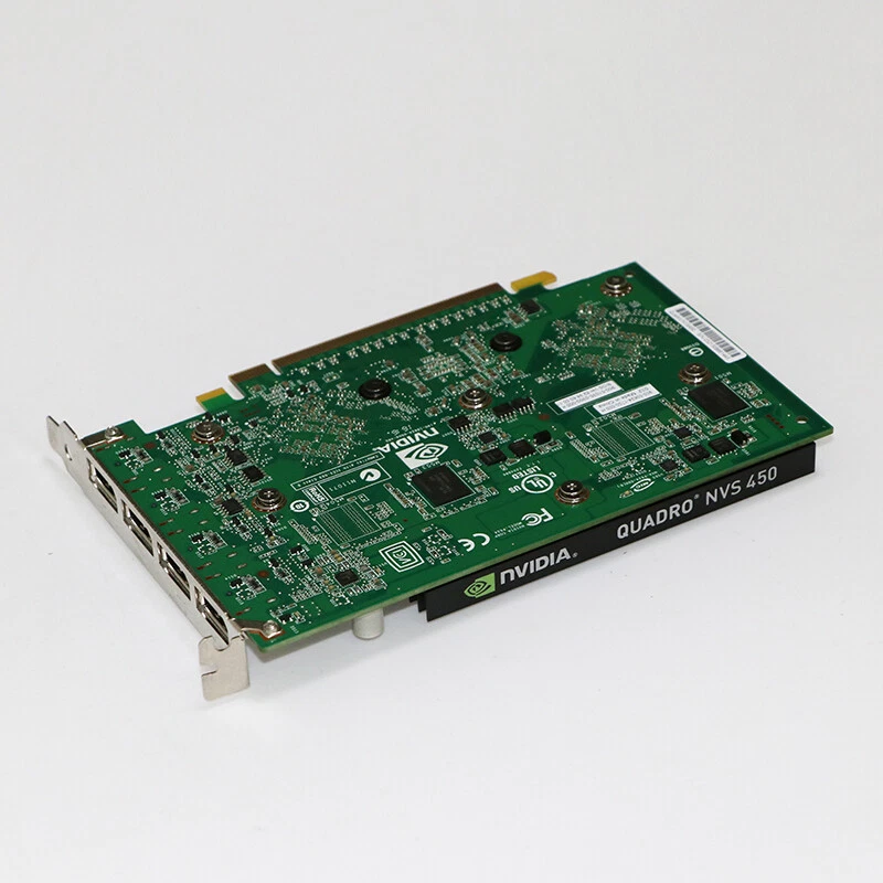 Nvidia Quadro NVS 450 512MB PCI-e DisplayPort Video Graphics Card 4 Monitor - Image 2 of 4