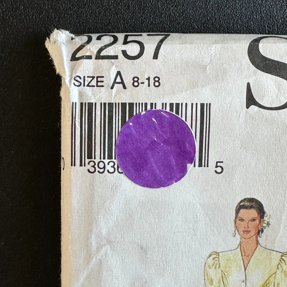 Style Sewing Pattern 2257 Size 8-18 Skirt Fitted Jacket Wedding Bridal 1990s - Image 2 of 4