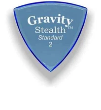 Gravity Picks Stealth Standard 2mm Blue Acrylic  GSSS2P 