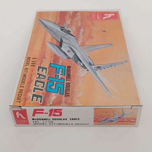 McDonnell Douglas F-15 Eagle 1/144 Plastic Small Model Kit Plane Jet Hobby Craft - Picture 6 of 8