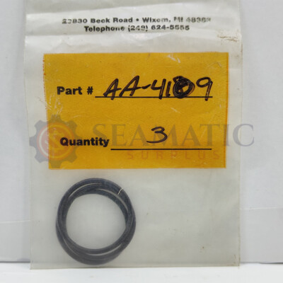 #ad LOT OF 3 NOS X NLB CORP AA4109 O RINGS FOR HIGH PRESSURE WATER JETTING NI#21 $100.00