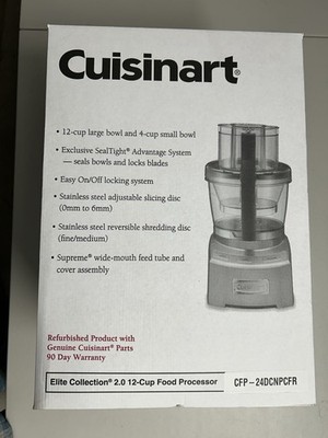 NEW IN BOX Cuisinart Elite Collection 2.0 12-Cup Food Processor- CFP-24DCNPCFR