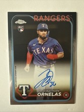 2024 Topps Chrome - Rookie Autographs Jonathan Ornelas #RA-JO (AU, RC)