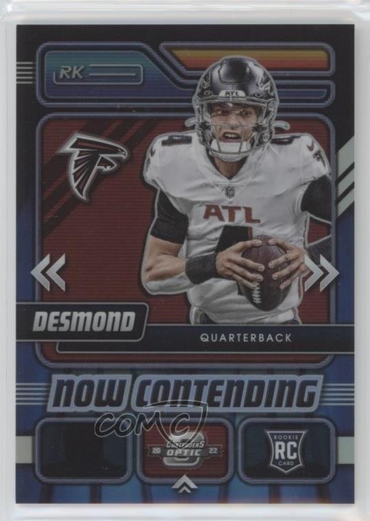 2022 Panini Contenders Optic Now Contending Desmond Ridder #NC-2 Rookie RC 1m8i