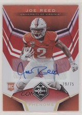 2020 Panini Chronicles Draft Picks Red Signatures 29/75 Joe Reed #9 Auto 0jl3