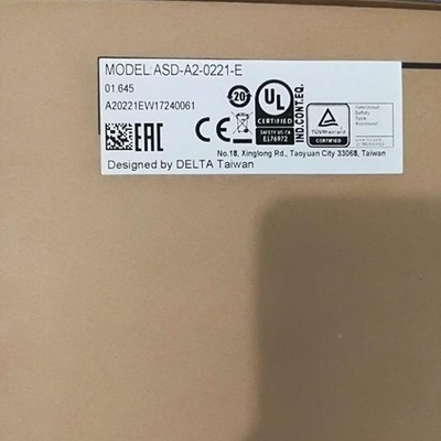 New Delta ASD-A2-0221-E Servo Driver ASD-A2-0221-E FAST SHIPPING