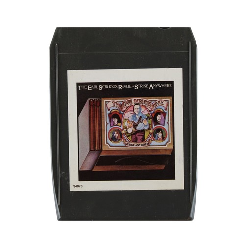 1977 Release - Earl Scruggs Revue - Strike Anywhere - 8 Track Cartridge