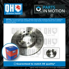 2x Brake Discs Pair Solid Rear 249mm BDC6021 Quinton Hazell Set 1610761980 New