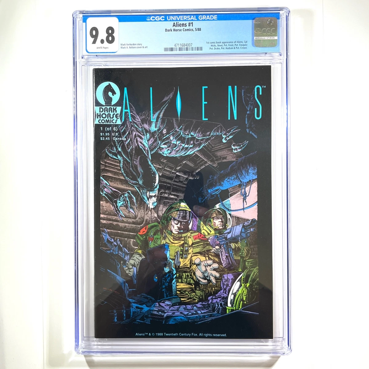 Aliens 9.8 Near Mint/Mint Comics, Graphic Novels & TPBs for sale