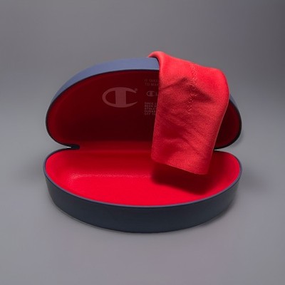 Champion LARGE Navy Blue Brand New Glasses Case With Cloth