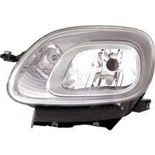 Halogen Scheinwerfer Frontscheinwerfer rechts H4 chrom für Fiat Panda