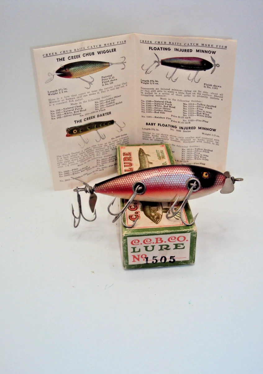 Creek Chub Vintage Fishing Lures with Original Box for sale | eBay