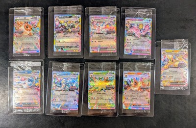 Prismatic Evolutions Lot + Surprise Box Stamped, PC Eevee Stamped. Sealed