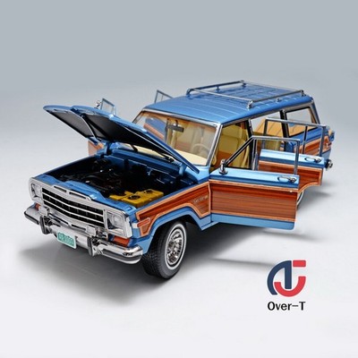 DD Model 1/18 Scale Jeep Guand Wagoneer Blue Diecast Car Model Toy Gift